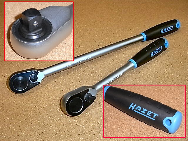 話題の人気 HAZET ヘッド交換式トルクレンチ用 ラチェットヘッド 差込角9×12mm 6401-1S 1個 828-7184